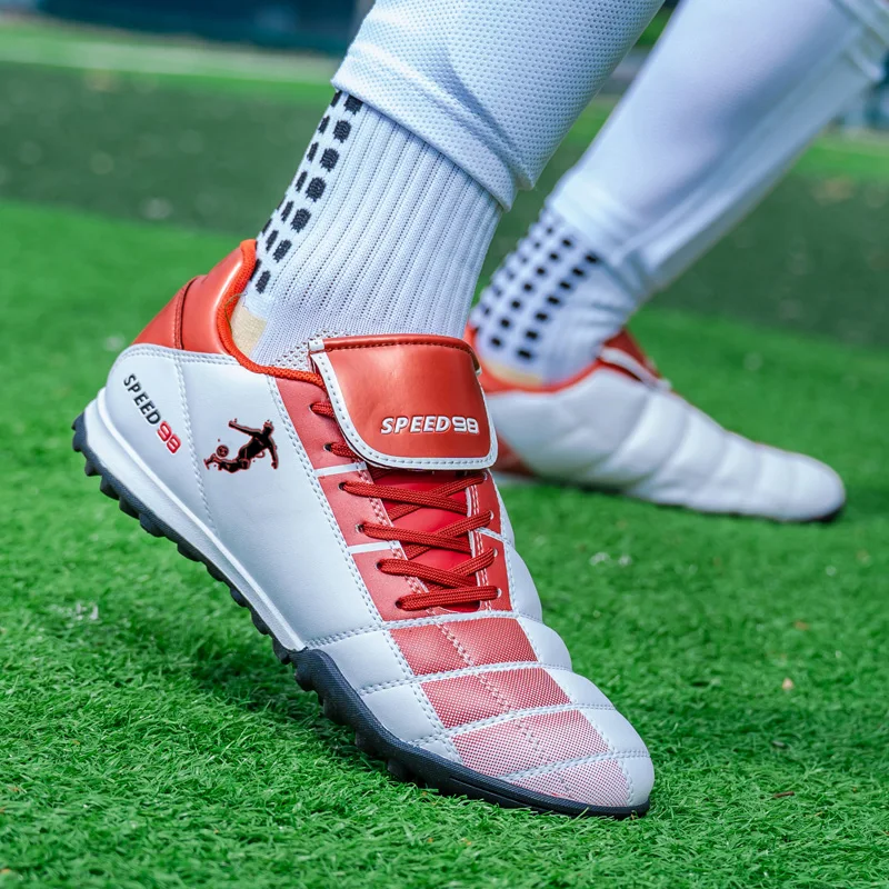 Professional Football Field Boots Indoor Fast Boy Society Cleats Soccer Shoes  Football Shoes Non Slip Training Sneaker