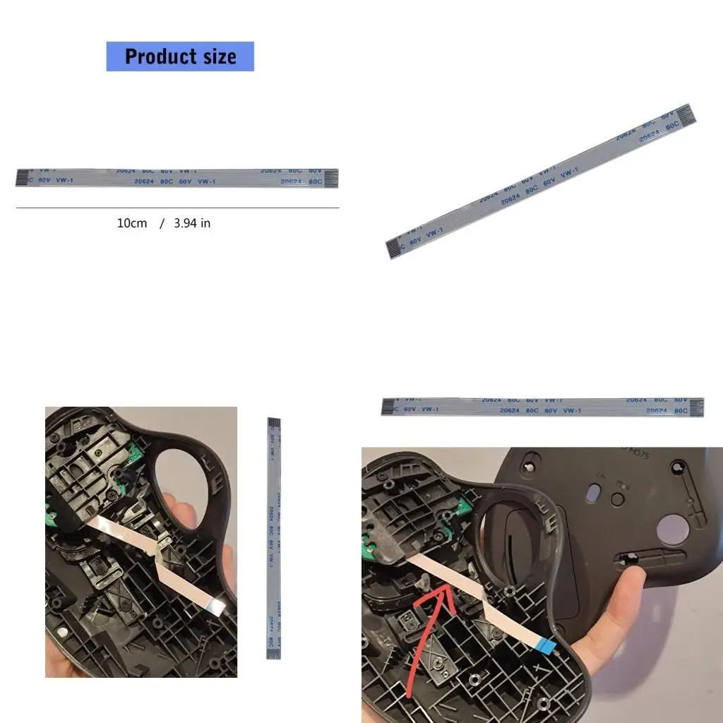 

896F Mouse Flexible Cable for M575 Ergo Mouse Flexible Cord for Mainboard