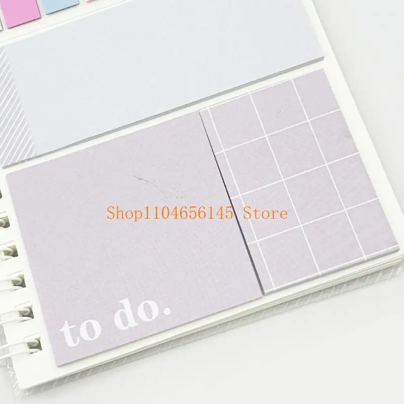 

5asd Refillable Paper Notebook and Adhesive Note Set for Student Office Workers