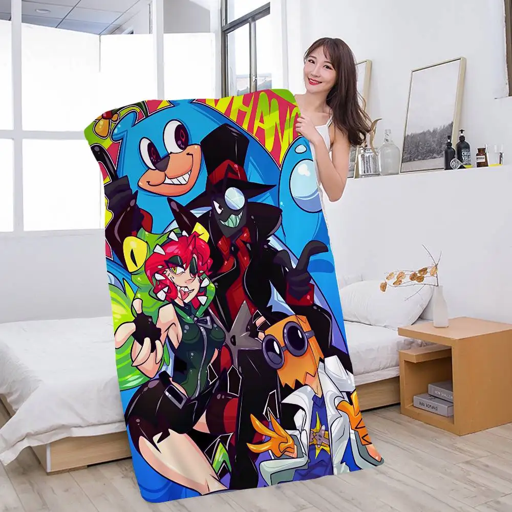 Cartoon Villainous Bath Towel Microfiber Soft Water Absorbing Breathable For Girl Kids Decorative Cartoon Beach Towel