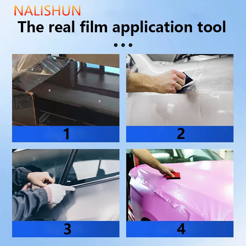 Film Application Squeegee Film Squeegee for Car Wrap & Furniture Film Random Color
