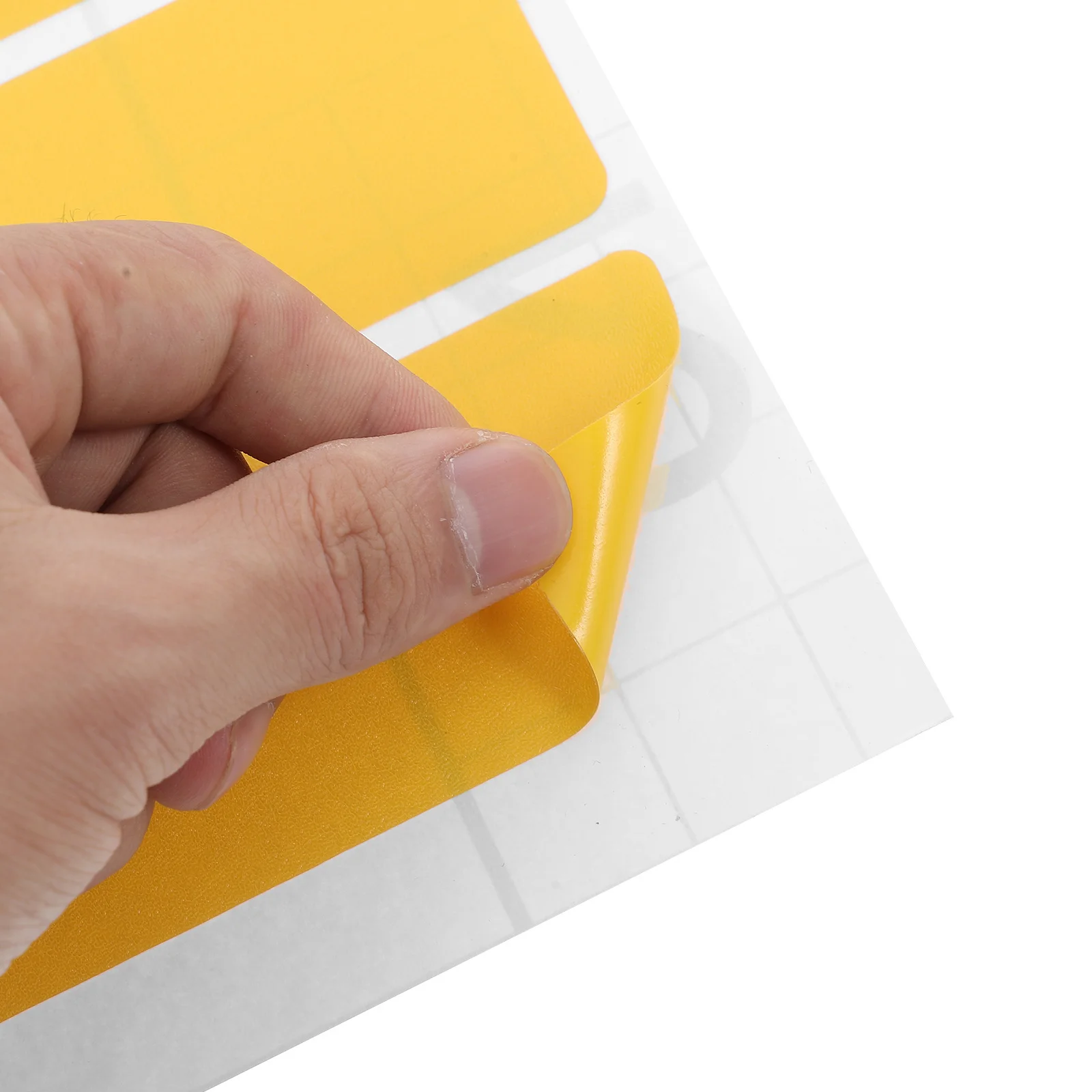 

10 Pcs Positioning Stickers Countertop Location Desk Labels Cross Markers Applicator Pvc Self-adhesive