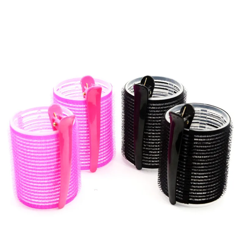 Hair Rollers Self Grip Hook Hair Curlers with Styling Clip Heatless Hairs Roller SalonDressing Curlers Sticky Hair Styling Tools view 4