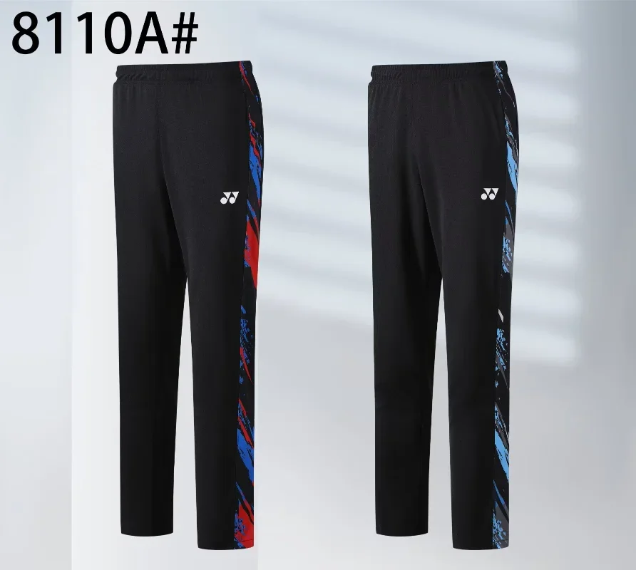 YONEX Trousers Breathable Quick-drying Badminton Fitness Pants Running Pants Men's Bottoms Black Men Women Casual Sports Shorts