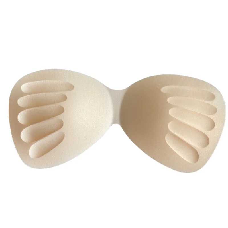 Anti-Yellowing Chest Cup, Imitation Hand Support, Breathable Sponge, One Piece Bra Cup, Anti-Deformation, RS4232, 2 Pcs per Set