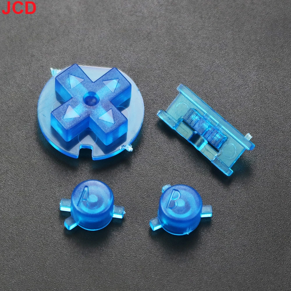 JCD 1 Set Suitable For Game boy color Button Shell For GBC Color Buttons GBC Game replacement Button Kit DIY Color