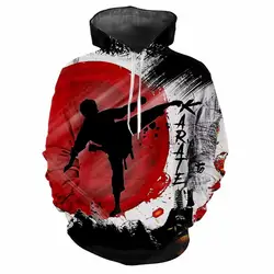 Taekwondo Printed Mens Women Universal Hoodies Autumn Fashion Street Men Sweatshirts Casual Loose Men Clothing Tops Hoodies