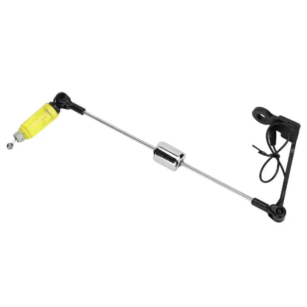 Durable 4 Colors Fishing Bite Alarm 22.5cm Length Illuminated Hanger Swing Bite Indicators Bite Indicators Lake Fishing