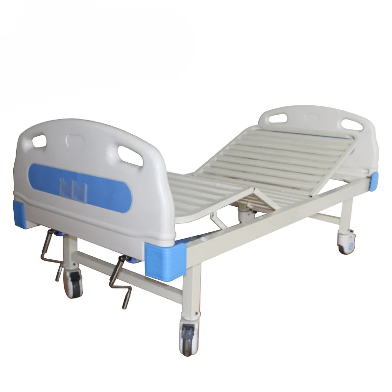 medical equipments cheap stainless steel hospital bed accessories manual  2 crank hospital beds 2 function