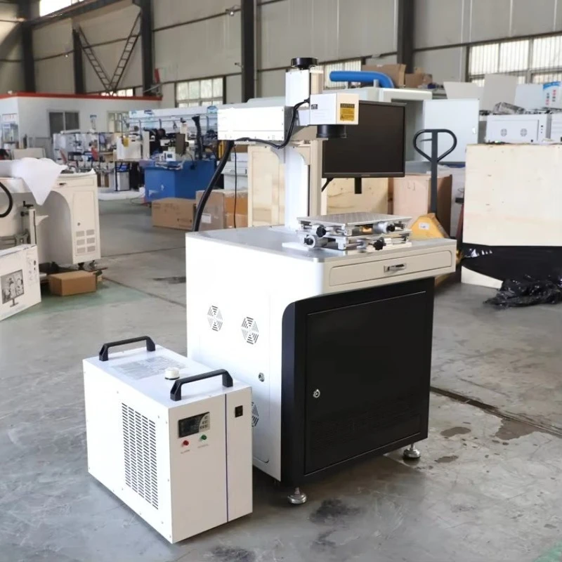 Table Top Fiber Laser Marking Machine For Appliance Parts Barcode Marking Clear Marking Wholesale Supplier For Production Line