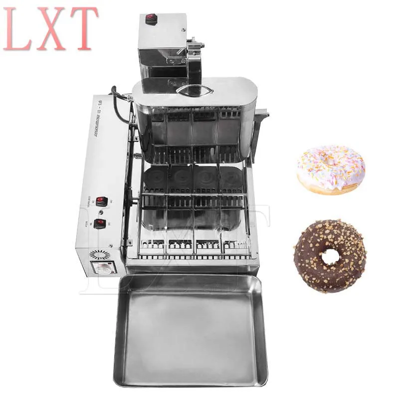 

Donut Maker 2000W Fully Automatic 4 Rows Machine With Frying Function Electric Doughnut Machine