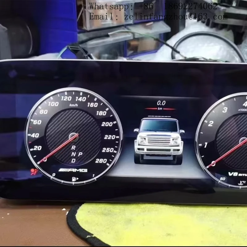 Used Liquid Crystal Display Screen for Mercedes-Benz G Class W463 W464 Dashboard Fits D350D G400D G500D G63 Car Models view 3