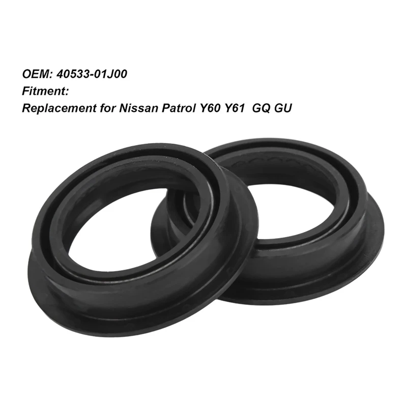 Car Front Inner Axle Seal 40533‑01J00 For Nissan Patrol Y60 Y61 GQ GU Front Axle Oil Seal Kit