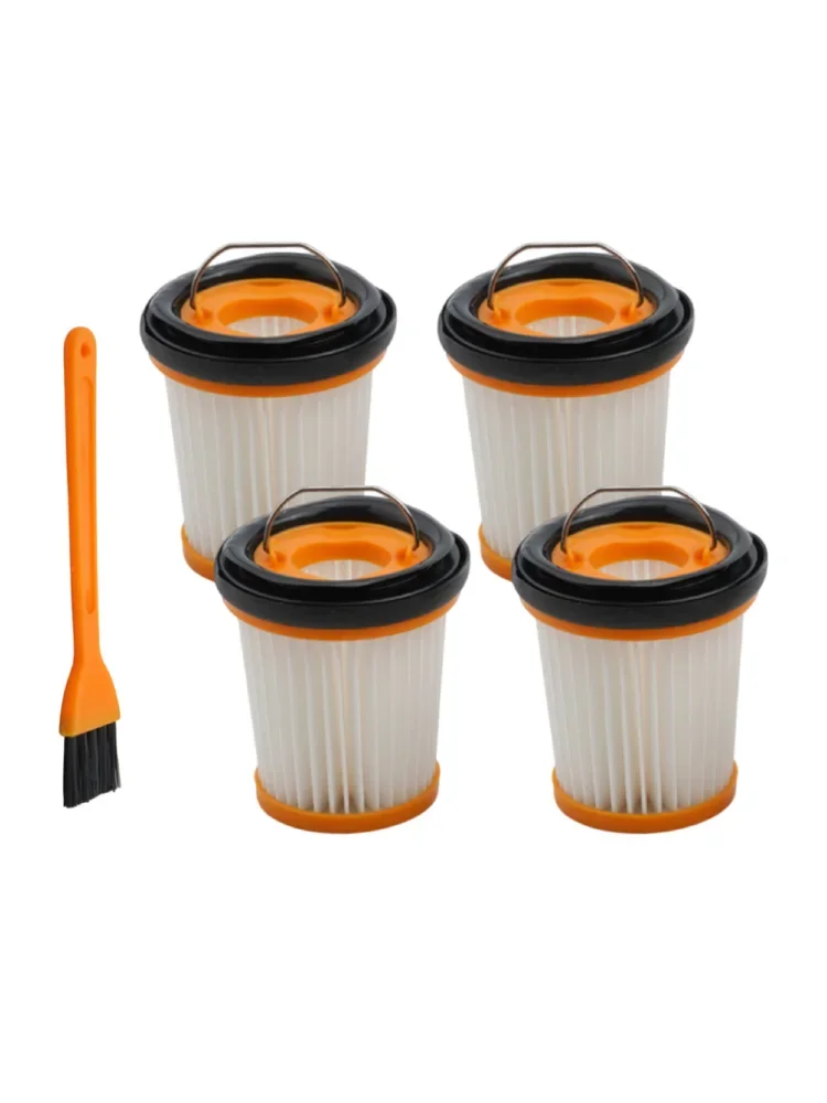 For Shark W1 W2 W3 Handheld Vacuum Filters Home Cleaning Vacuum Maintenance Orange White Enduring Plastic Material Compact Size