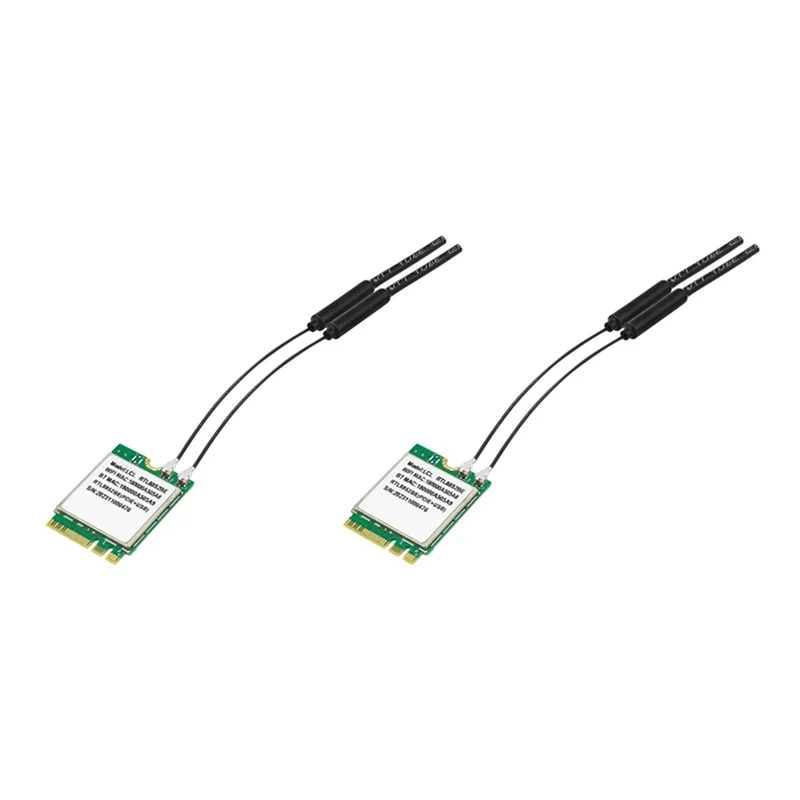 AT41 2X لـ Orange Pi 5 Plus بطاقة الشبكة اللاسلكية Wifi 6 وحدة لـ Opi5 Plus Wi-Fi 6 + لوحة تطوير بلوتوث 5.2