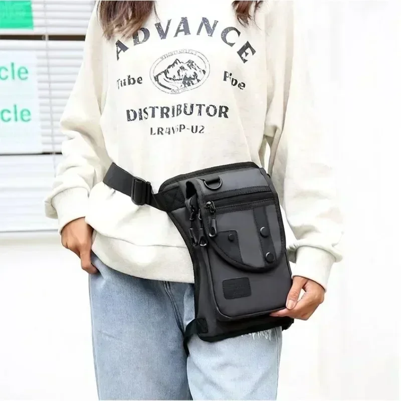 Outdoor Travel Waist and Leg Bag Mens and Womens Cycling Tactics Multifunctional Leg Bag TrendySports Waist Bag Fishing Gear Bag