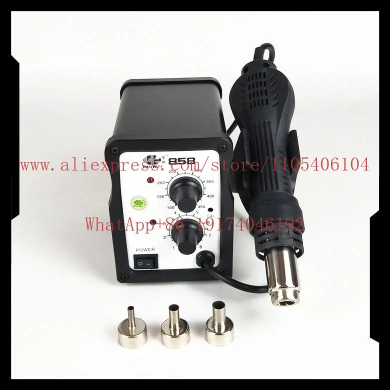 858 anti-static hot air dismantling welding table Soft rotating air gun welding table Mobile phone maintenance tool Constant