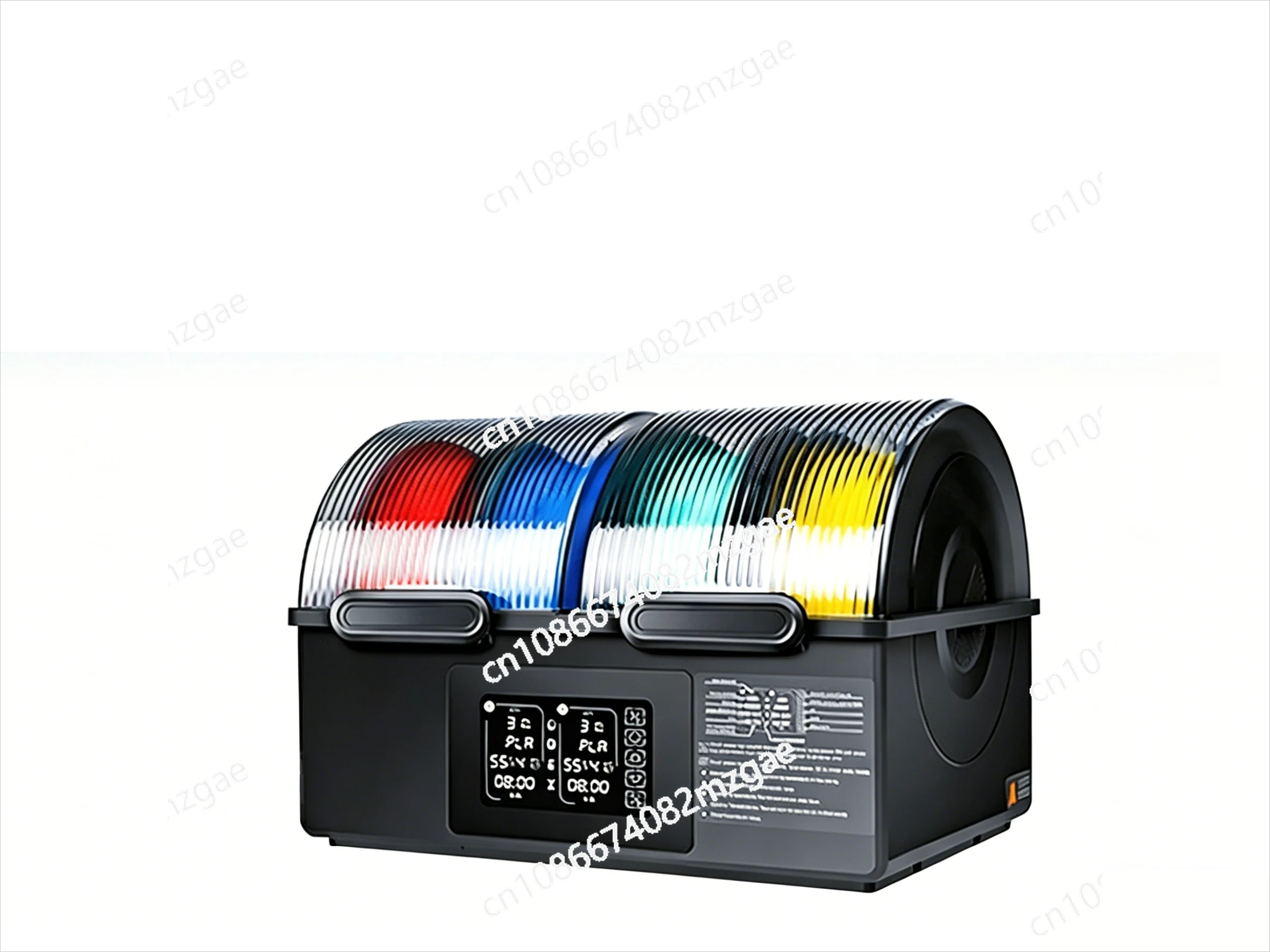Filament Dryer 4 Spools PTC Heater 85C Fast Drying Auto Dehumidification Dual Heating Chambers for 1.75 2.85mm PLA ABS PETG
