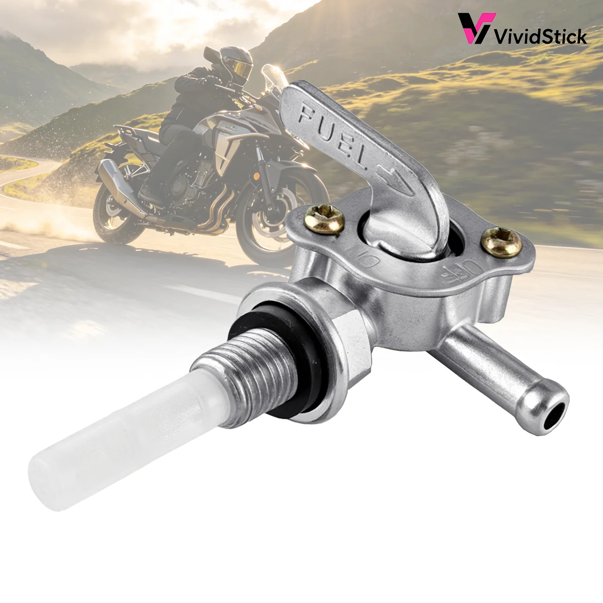 

Universal Fuel Shut Off Valve Tap ON OFF Control For Generator Small Engine Tank Fit Hose Tap Replacement Accessories