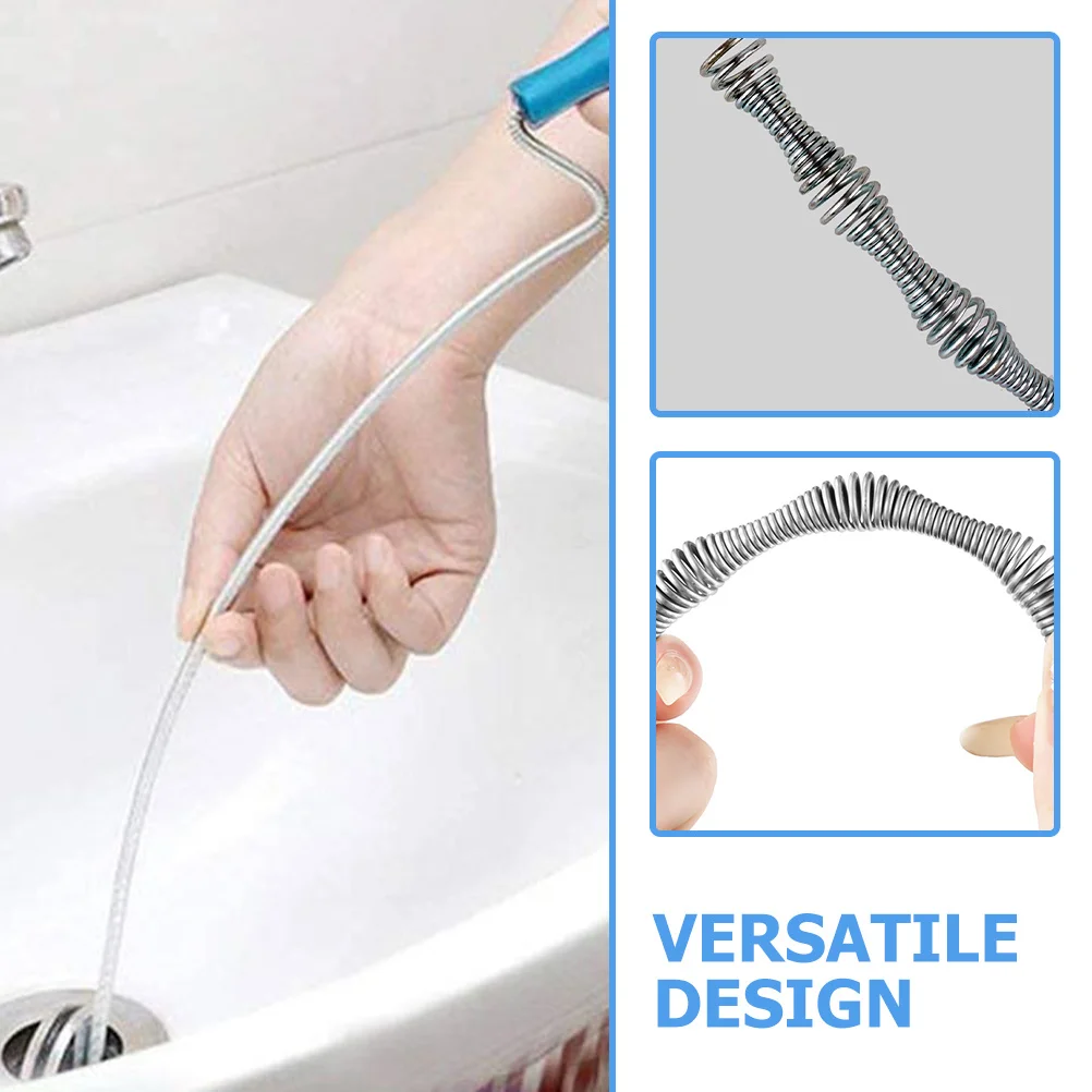 

2Pcs Plumbing Tools Flexible Drain Grabber Sink Clog Remover Claw Pickup Tool Set for Drains Unblocker Drain Sink Unblocker