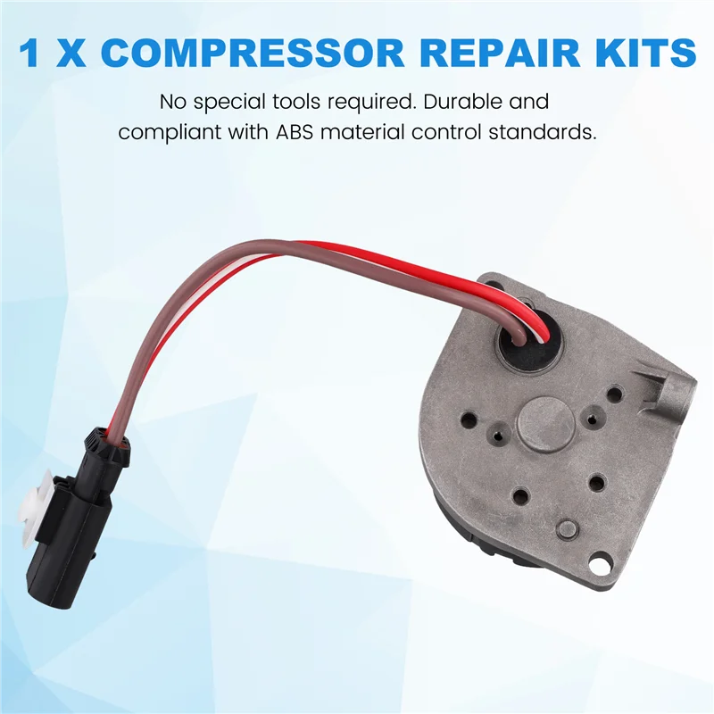 X39A-For BMW F15 X5 F16 X6 2014-2018 أطقم إصلاح ضاغط التعليق الهوائي خط فرشاة إلكترونية كاملة 37206875177