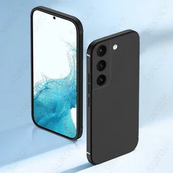 For Samsung Galaxy S25 S24 FE S24 S23 S22 Ultra Case Soft Silicone Phone Cover For Samsung Galaxy A17 A54 A55 A56 A36 A15 A16 5G