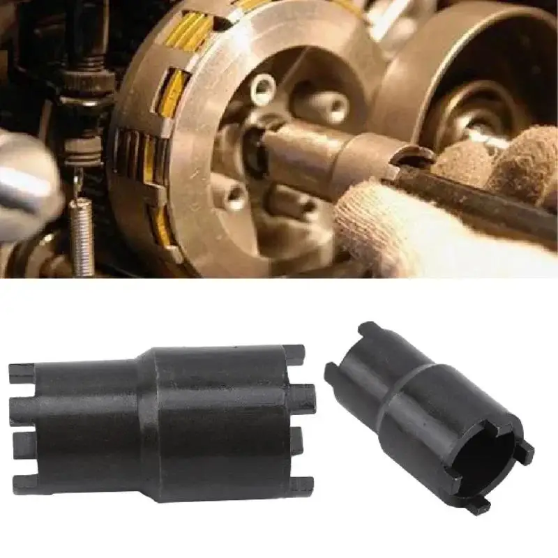 

Two Motorcycle Nut Disassembly Tools Dual Clutch Locking Wrench Maintenance Tool