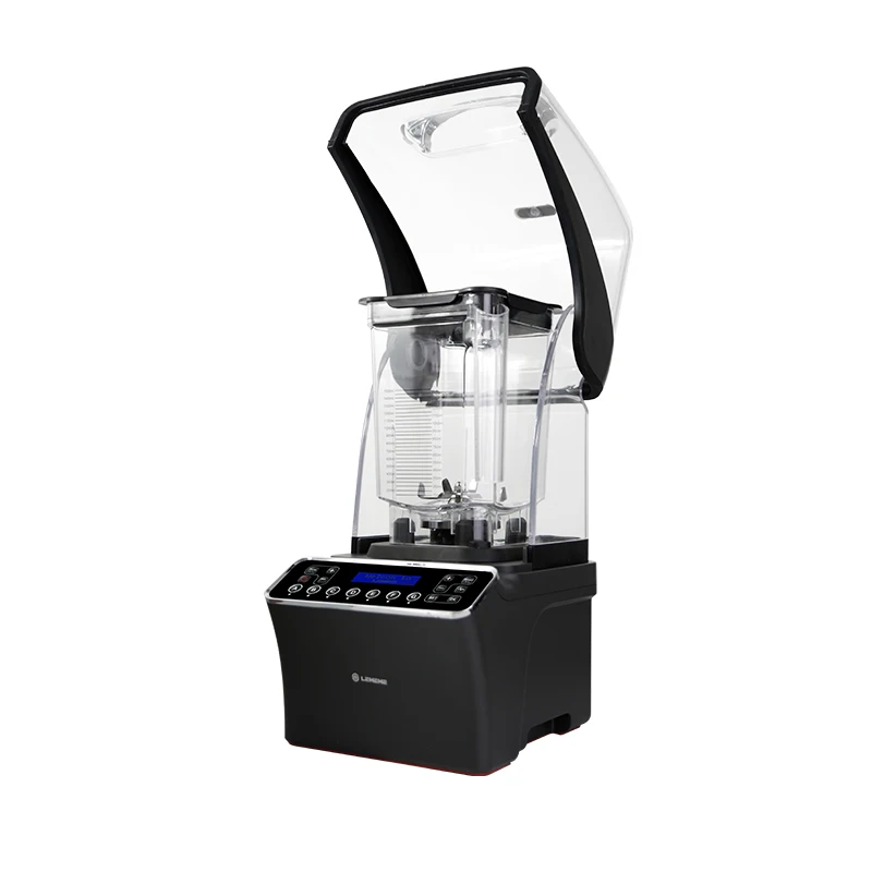 Commercial 3.8 Hp Motor Dual Blunt Blades Industrial Stable Electric Smoothie Vacuum Blender Machine view 4