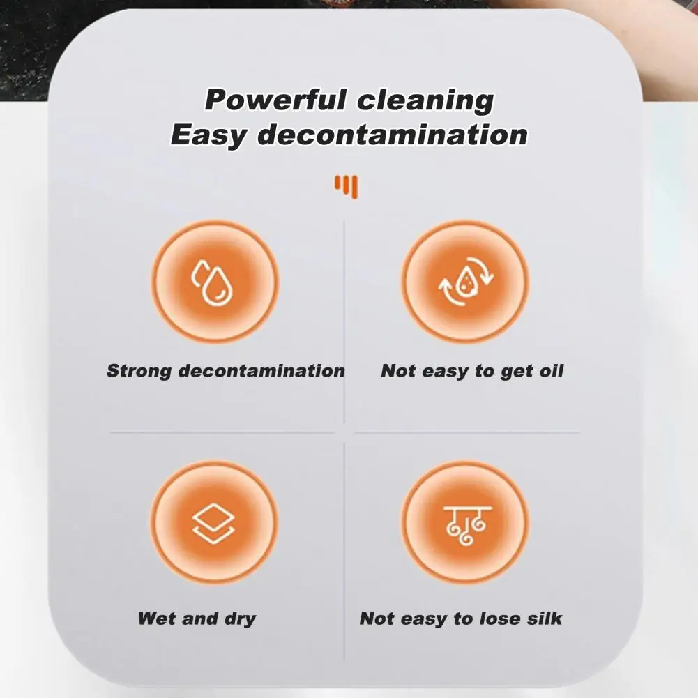 

Long-lasting Dishcloth Mesh Weaving Technology Dish Rag 5pcs Multi-purpose Kitchen Cloth Set Sturdy Reusable for Wet/dry