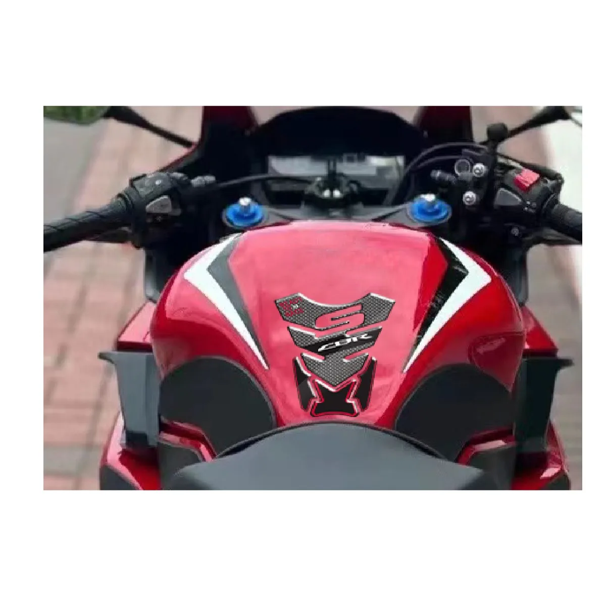 3D Motorcycle Fuel Tank Cap Pad Protector Stickers Decals For HONDA CBR250 CBR300 CBR400 CBR500 CBR600 CBR650 CBR900 CBR1000 RR