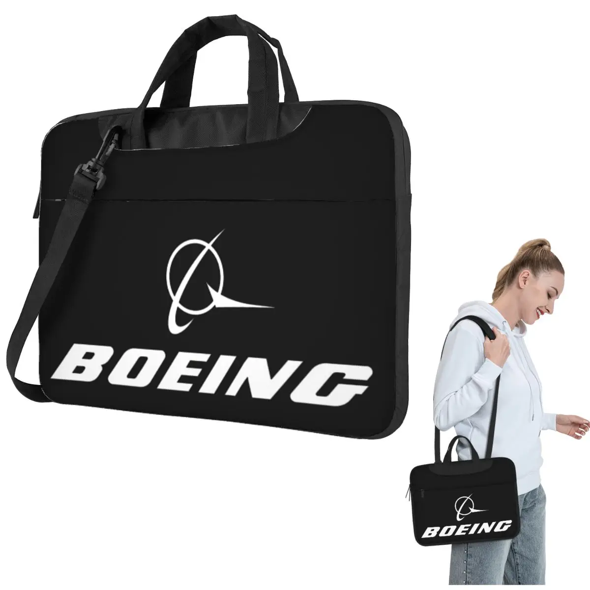 

Boeing Crossbody Laptop Bag Case Computer Bag Resistant Protective Notebook Pouch for Lenovo