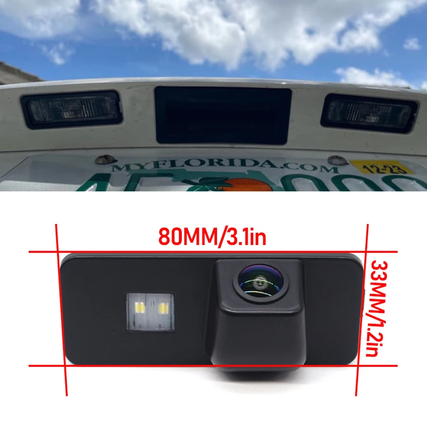 Car Reverse Backup Full HD Rearview Parking Rear View Camera Night Vision CCD For Volkswagen Up For Seat Mii For Skoda Citigo