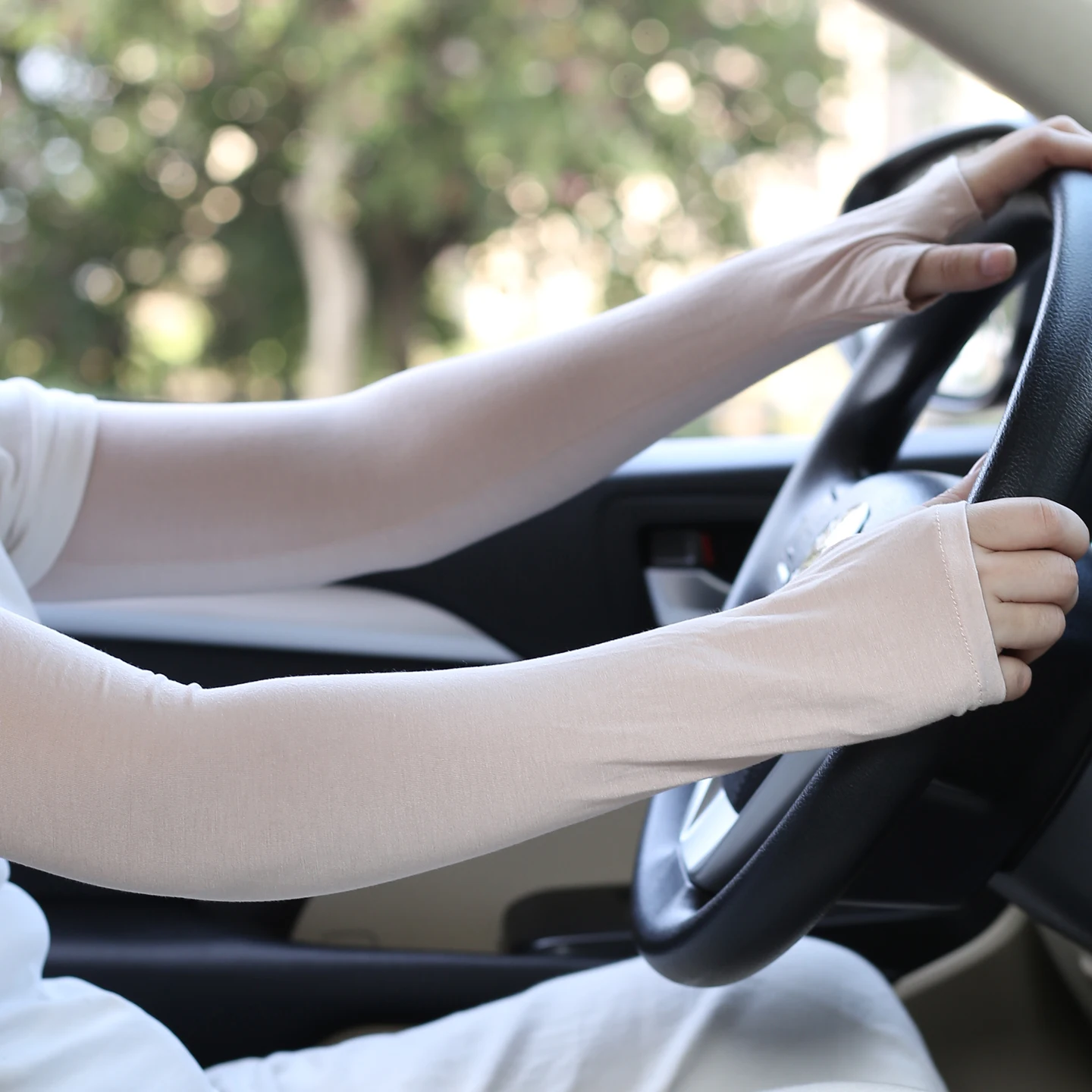 

Летние охлаждающие рукава-накладки для защиты от солнца, для велоспорта, длинные, свободного кроя, унисекс, из дышащего хлопка, высокоэластичные.