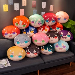 Cartoon Anime Ensemble Stars Back Cushion Kawaii Tsukinaga Leo Sakuma Rei Kagehira Mika Sofa Decorative Pillow Cute Xmas Gifts