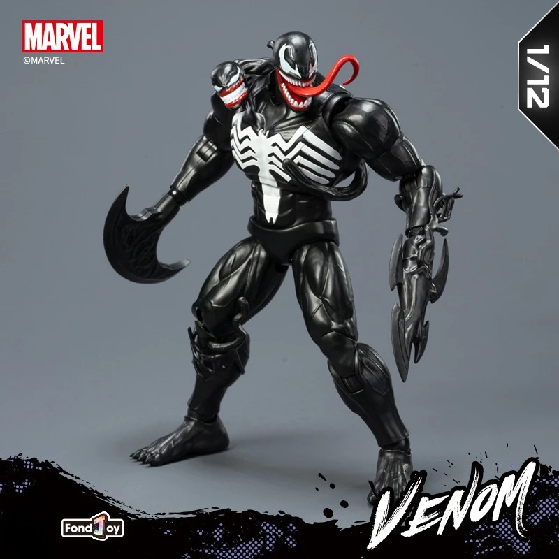 مجموعة نماذج Marvel Venom - The Last Dance بمقياس 1/12 ألعاب قابلة للجمع للبالغين هدية عيد الميلاد وأعياد الميلاد