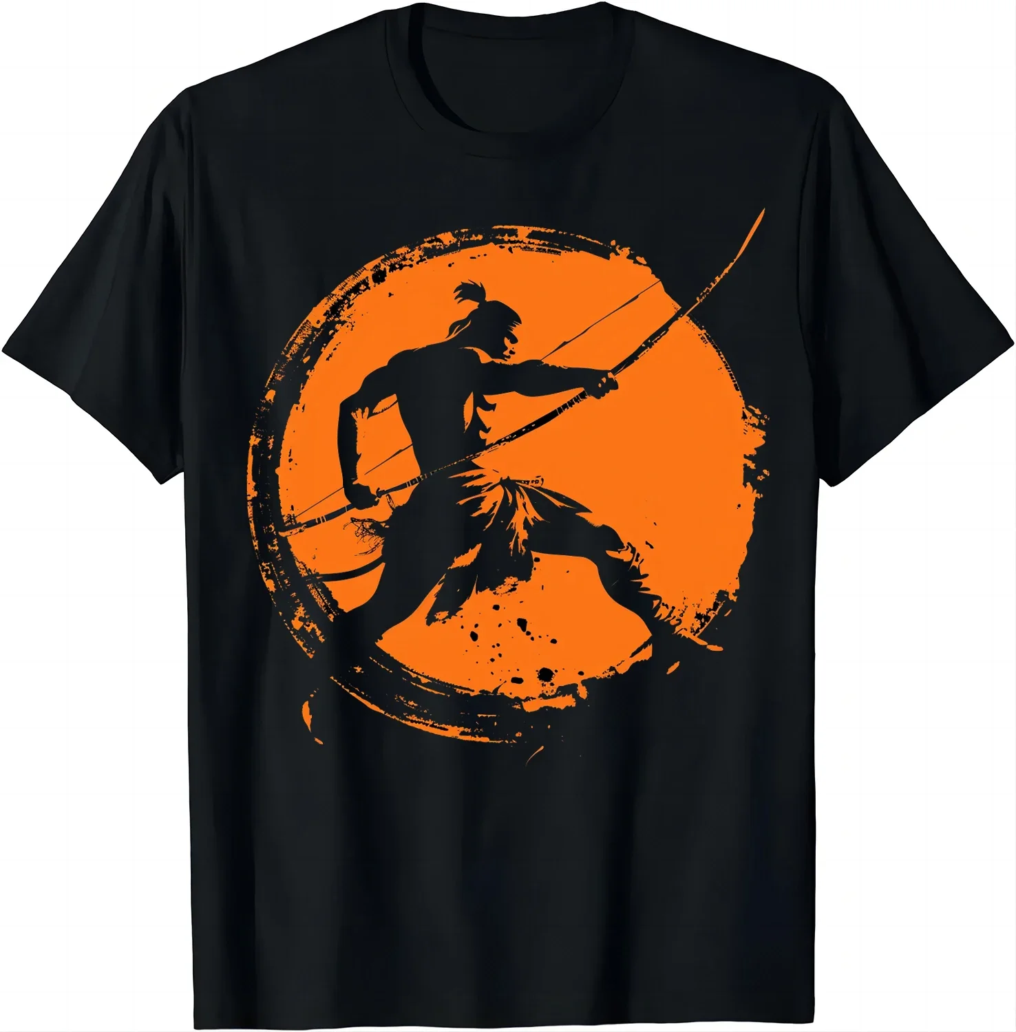 Sword Master's Tee - Art of The Blade T Shirt Ninja Warrior Shirts Graphic T Shirts Men Clothing Tops Unisex Camisas Streetwear