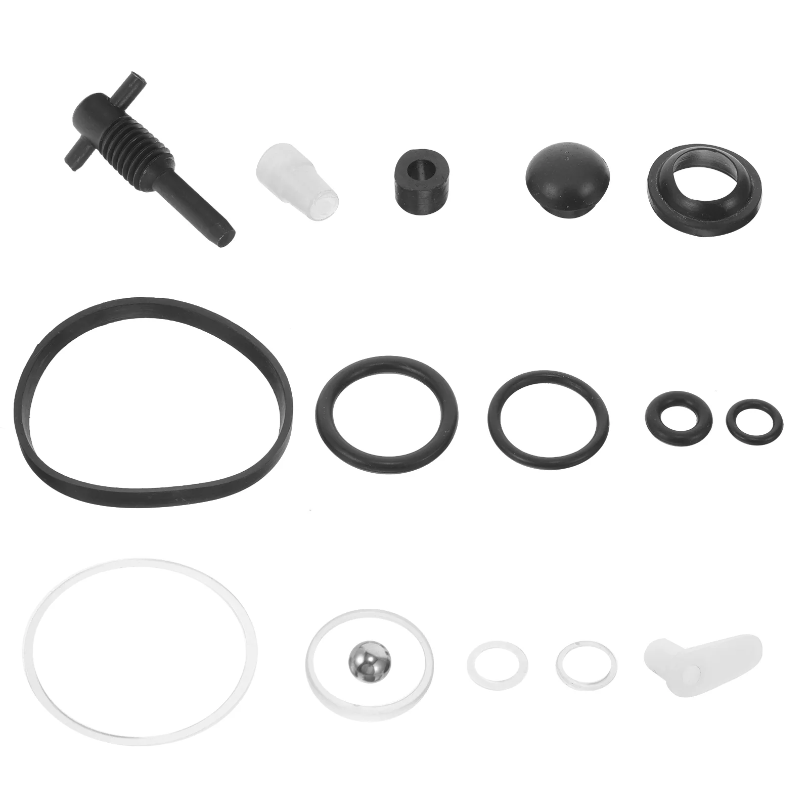 Kit de reparación de conector de válvula de retorno de aceite de bola de acero, accesorios de coche de palanca, 500x500x010cm, piezas de goma, herramientas de repuesto para automóviles