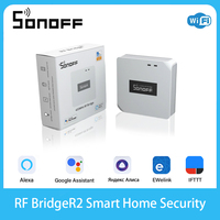 SONOFF RF BridgeR2 433MHz WiFi Signal Converter Door Window Sensor/ Motion Sensor RF Remote Controller Smart Home Alarm System