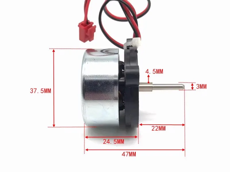 2600RPM 3W DC5V External rotor micro brushless silent motor with built-in driver for fan