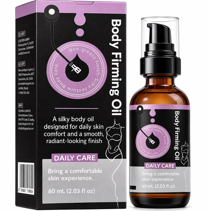 Anti Aging Body Oil With Collagen Grape seed oil,Deep Hydrating Firming Lightweight Non Greasy Moisturizing Glow Body Oil 60ml