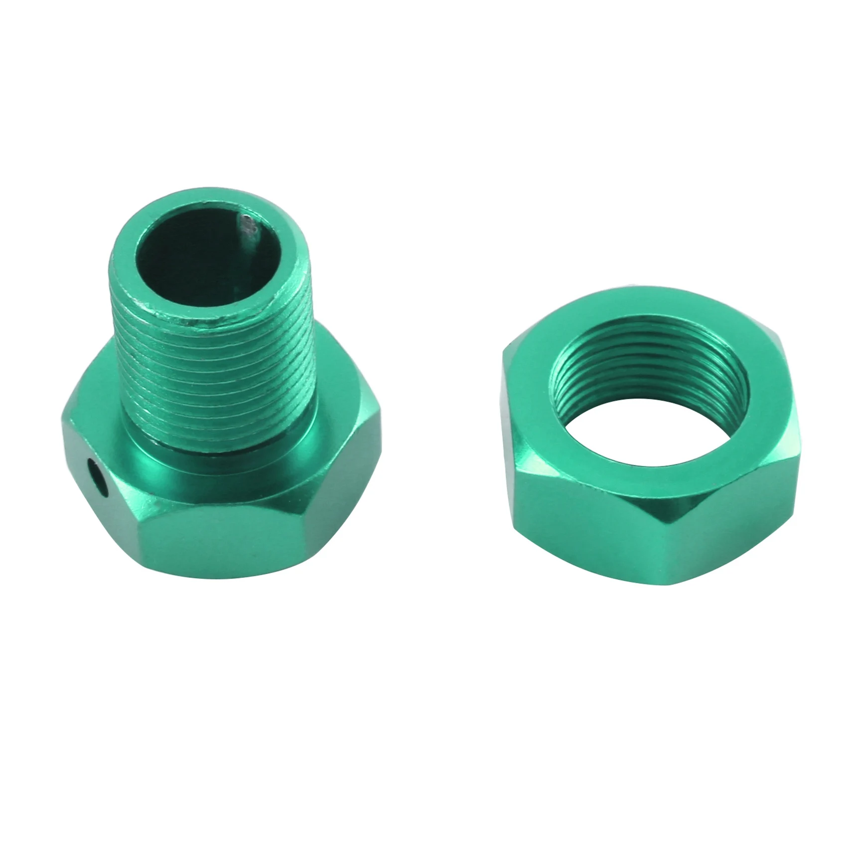 FBIL-4Piece Drive Shaft CVD With Extended Wheel Hex Metal Upgrades Parts For 1/10 Arrma Kraton Outcast ,Green