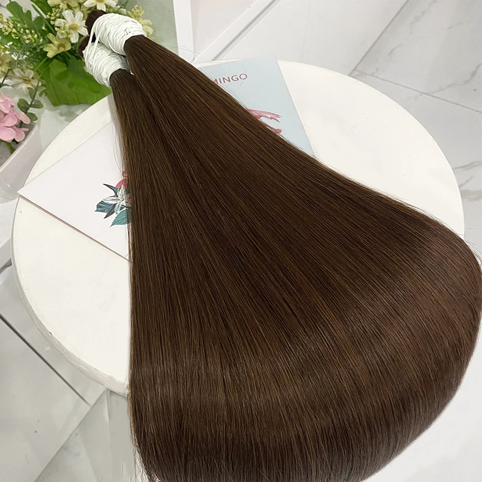 Virgin Real100% Menselijk Haar Bulk Extension zwart 613 Blond Haar Bulk 12a Weven Voor Vlechten Onverwerkte Geen Inslag Steil Haar - afbeelding 1