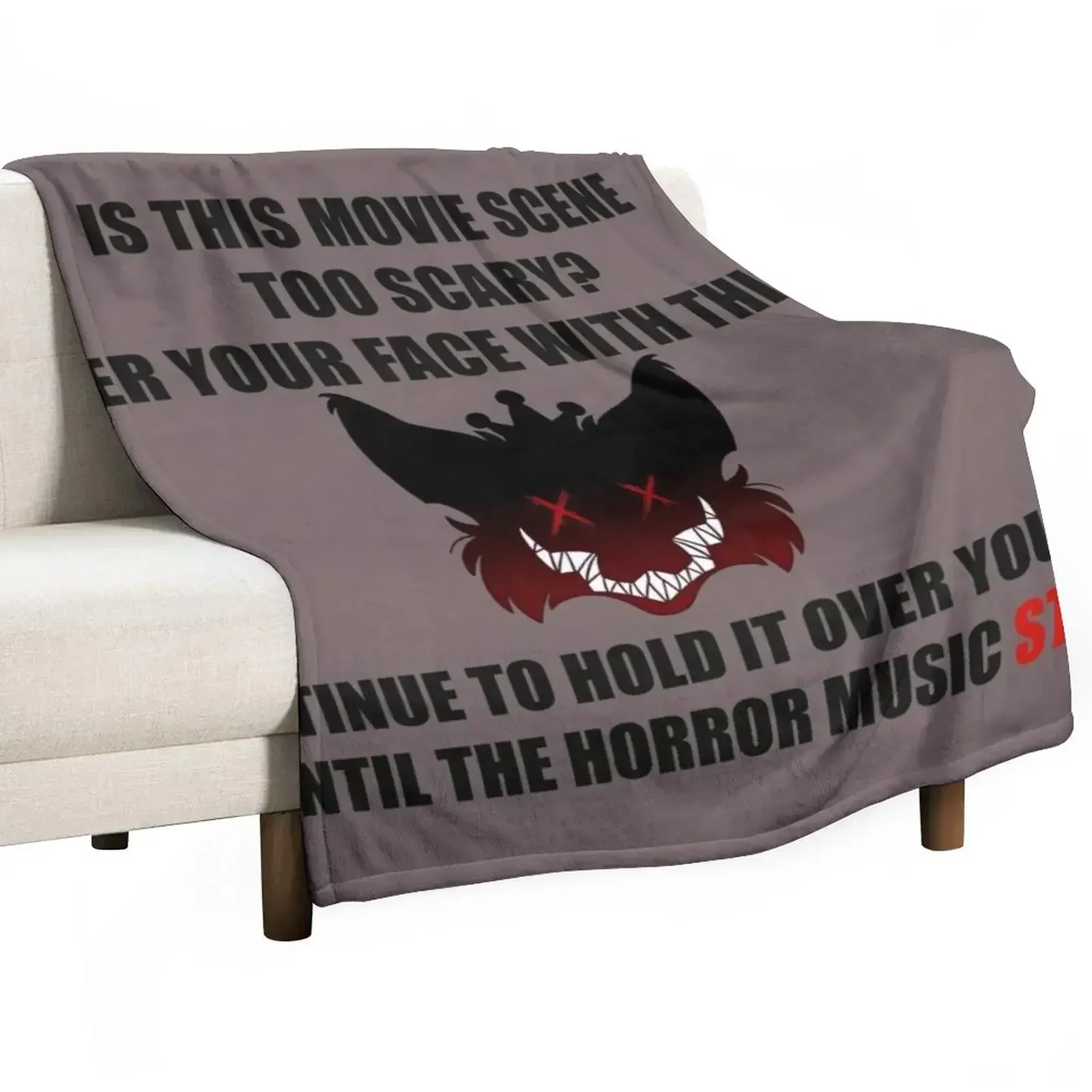 Horror Protective Gear Throw Blanket Decoratives Kid'S Decorative Sofa Thins Blankets