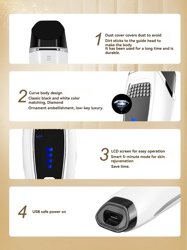 Masażer do twarzy i szyi, ujędrnianie i lifting, fototerapia, odmładzanie skóry, pielęgnacja kosmetyczna, masaż wibracyjny, łagodzenie bólu mięśni.