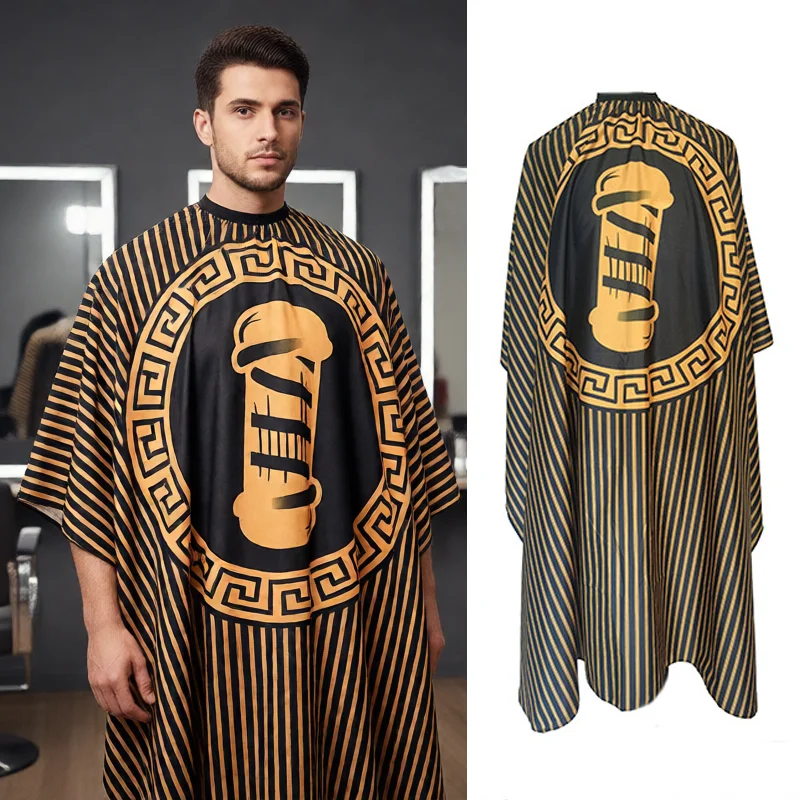 Antistatic Hairdresser Apron Hair Cut Cape Hairdress Gown Cape Hair Salon Barber Cutting Dye Apron Salon Styling Cloth