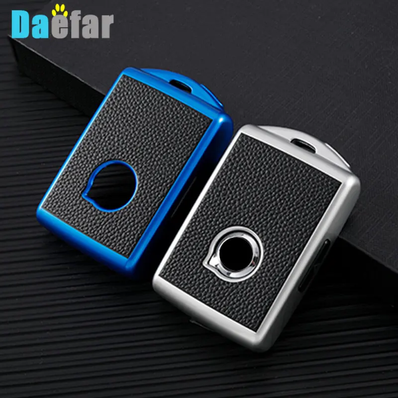 TPU Car Smart Key Case Capa para Volvo, Fob Shell Protector, Acessórios Chaveiros, XC40, XC90, XC70, S60, S80, S90, C30, V70, V90, 2019, 2020