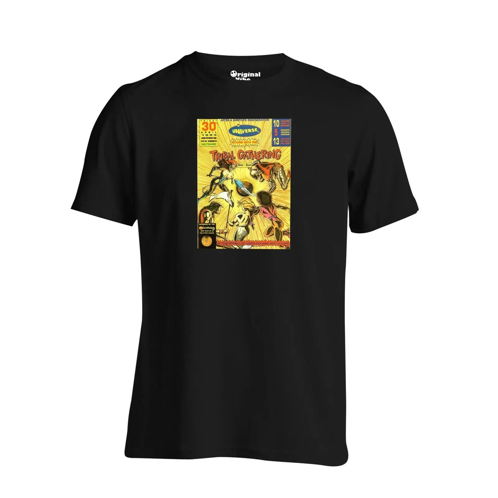 

Tribal Gathering 1993 Rave Flyer T Shirt