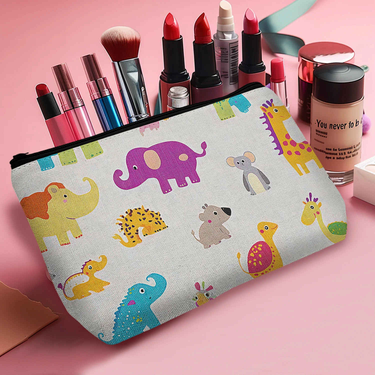 1Pc Cute Animal Makeup Bag Christmas Birthday Gift Ideas For Best Friends Mother Sister Friendship Appreciate Gifts