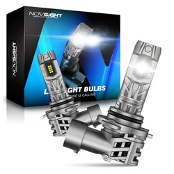 NOVSIGHT H11 9005 Led Headlight Bulbs H11 H8 H9 Super Bright 20000LM 6500K 90W White Hi/Low Car Headlight Bulbs