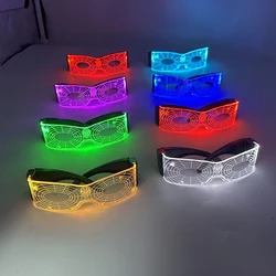Holiday Glow Supplies Spider Hero Glasses Colorful Single Color Folding Eyeglasses Adult Kids Birthday Glasses Flashing In Party